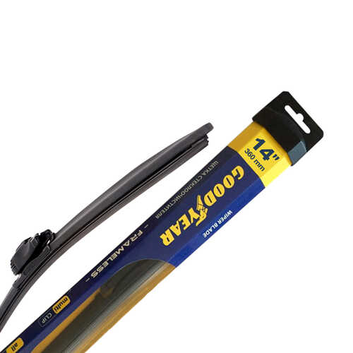 GOODYEAR (GY000414) Щетка стеклоочистителя 360мм бескаркасная, MULTICLIP, серия FRAMELESS