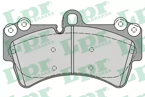 AP (05P1257) Колодки тормозные дисковые передн AUDI: Q7 06-, PORSCHE: CAYENNE 02-, VW: TOUAREG 02-