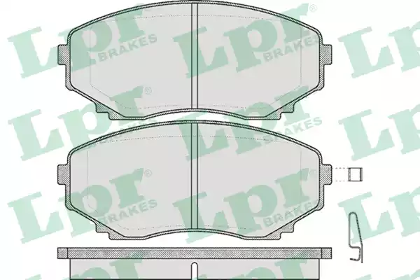 AP (05P570) Колодки тормозные дисковые передн MAZDA: MPV I 95-99