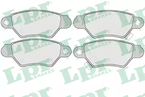 AP (05P699) Колодки тормозные дисковые задн OPEL: ASTRA F CLASSIC хечбэк 98-02, ASTRA F CLASSIC седан 98-02, ASTRA F CLASSIC универсал 98-05, ASTRA G хечбэк 98-05, ASTRA G седан 98-05,