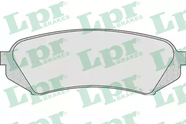 AP (05P835) Колодки тормозные дисковые задн TOYOTA: LAND CRUISER 100 98-, LAND CRUISER 80 95-97, LAND CRUISER 90 96-