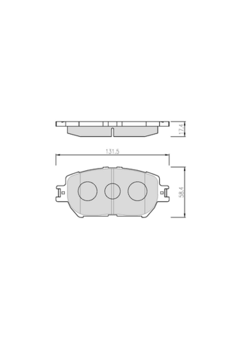 HANKOOK FRIXA (FPE019) Колодки тормозные TOYOTA Camry (01-) передние (4шт.) FRIXA
