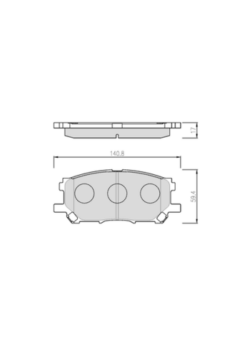HANKOOK FRIXA (FPE022) Колодки тормозные TOYOTA Camry (V30) LEXUS RX300 (03-) передние (4шт.) FRIXA