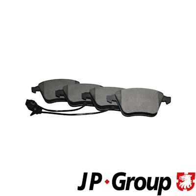 JP GROUP (1163607010) К-т дисков. тормоз. колодок