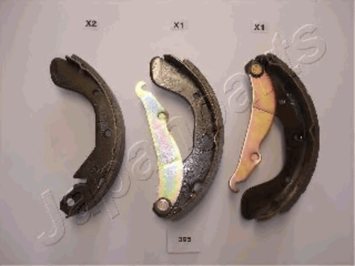 JAPAN PARTS (GF395AF) Колодки торм.бар.OPEL ASTRA F/G/CORSA/VECTRA/DAEWOO NEXIA/ESPERO/LANOS/NUBIRA