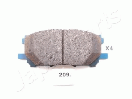 JAPANPARTS (PA209AF) Колодки торм.пер.