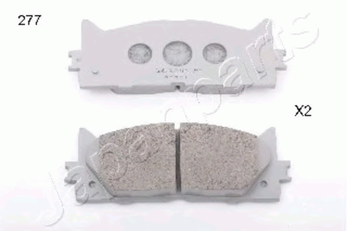 JAPANPARTS (PA277AF) Комплект тормозных колодок, дисковый тормоз
