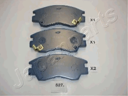 JAPANPARTS (PA527AF) Колодки тормозные MITSUBISHI L200/PAJERO 1 -96 передн.