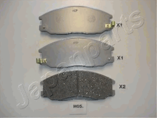 JAPANPARTS (PAH05AF) Комплект тормозных колодок, дисковый тормоз