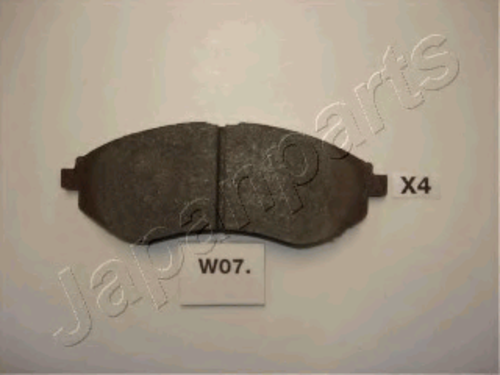 JAPAN PARTS (PAW07AF) Колодки тормозные CHEVROLET AVEO 1.2-1.4 06- передние