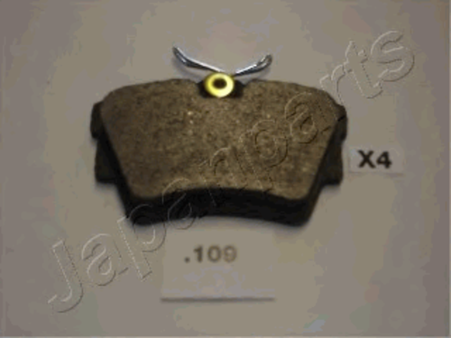 JAPANPARTS (PP109AF) Колодки торм. диск. задн.