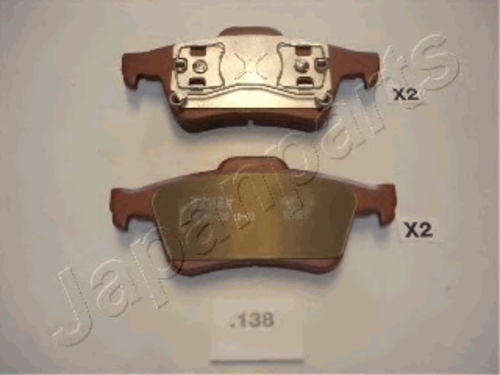 JAPANPARTS (PP138AF) Колодки торм. диск. задн.