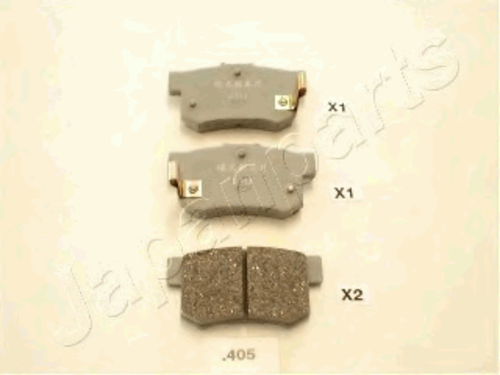 JAPANPARTS (PP405AF) Колодки тормозные HONDA ACCORD/PRELUDE/FR-V/CIVIC/LEGEND/INTEGRA -09 задн.