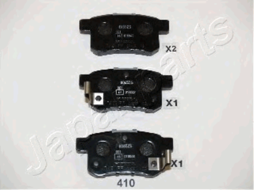 JAPANPARTS (PP410AF) Комплект тормозных колодок, дисковый тормоз