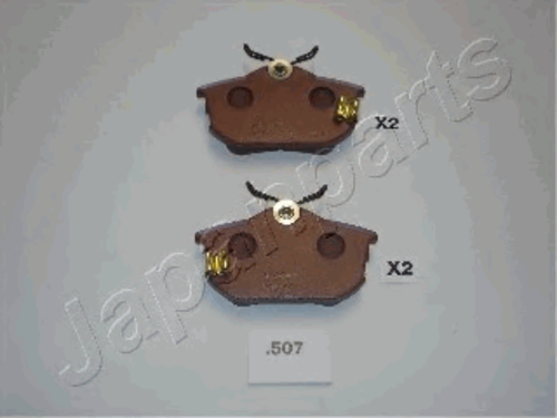 JAPANPARTS (PP507AF) Колодки торм. диск. задн.