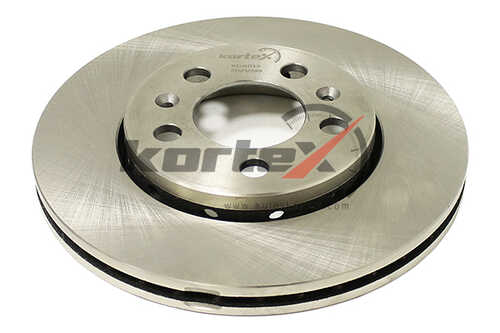 KORTEX (KD0013) Диск торм. AUDI A3/VW GOLF IV/BORA/SKODA OCTAVIA 98-/POLO SEDAN 10- перед.вент.(d=256mm)