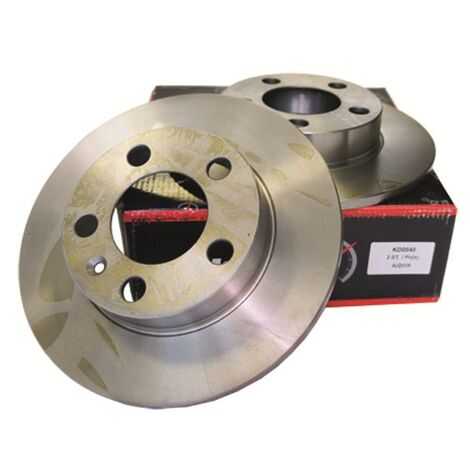 KORTEX (KD0040) Диск тормозной AUDI A3 97>03/VOLKSWAGEN G4/G5/POLO 02> R15 задний