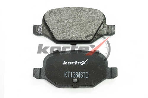 KORTEX (KT1384STD) Колодки тормозные LADA GRANTA/KALINA/FIAT 500 07-/PANDA 03- задние
