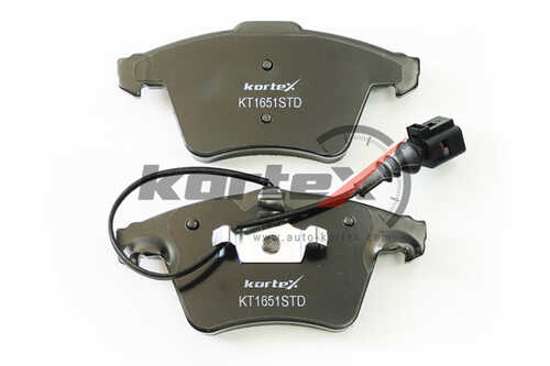 KORTEX (KT1651STD) Колодки торм. к/кт