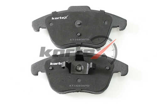 KORTEX (KT1683STD) Колодки тормозные FORD MONDEO 07>/S-MAX 06>/VOLVO S80 06>/XC70/V70 07> передние