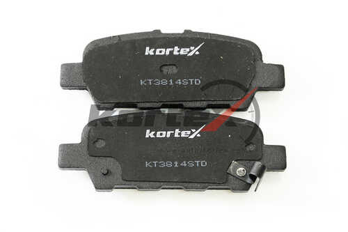 KORTEX (KT3814STD) Колодки тормозные NISSAN X-TRAIL/QASHQAI/TIIDA/INFINITI FX/RENAULT KOLEOS задние
