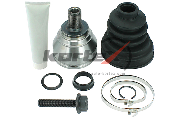 KORTEX (KVJ056) ШРУС наружный SKODA OCTAVIA 04-/VW GOLF V/JETTA 05-/PASSAT 05-/TIGUAN 07-
