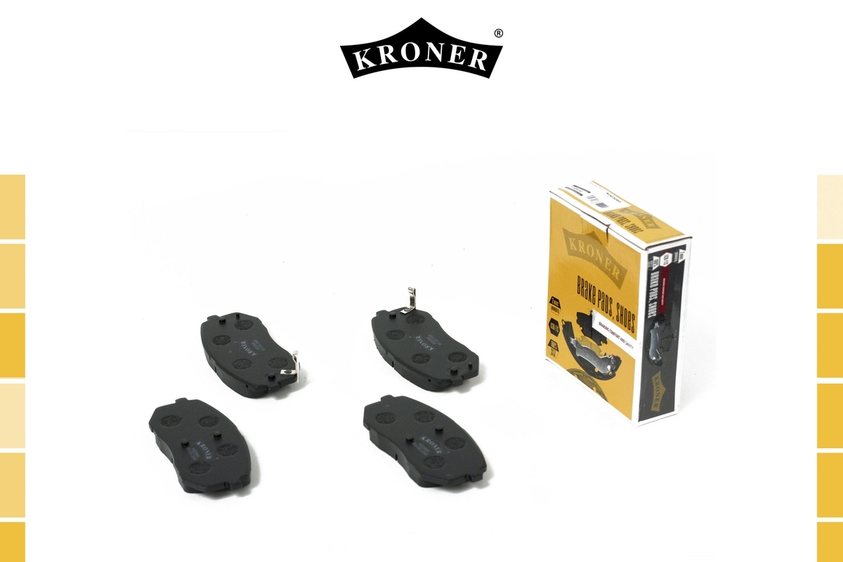 KRONER (K003066) Колодки тормозные HYUNDAI I40/IX35 11-/10- диск.перед.