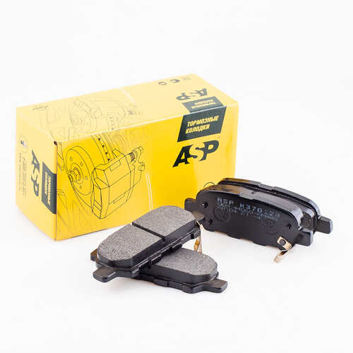 ASP (K370128) Колодки тормозные NISSAN X-TRAIL/QASHQAI/TIIDA/INFINITI FX/RENAULT KOLEOS задние