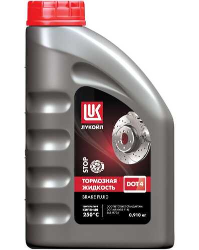 LUKOIL (1338295) LUKOIL DOT-4 Тормозная жидкость (0.91L)