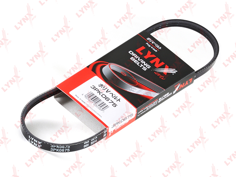 LYNXAUTO (3PK0675) Ремень п/к 