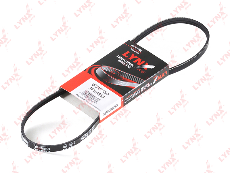 LYNXAUTO (3PK0853) Ремень п/к 