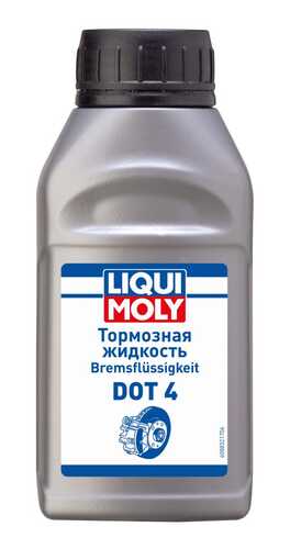 LIQUI MOLY (8832) Жидкость тормозная LIQUI MOLY Bremsflussigkeit DOT4 0,25 л 8832