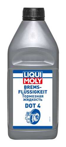 LIQUI MOLY (8834) Тормозная Жидкость Bremsflussigkeit DOT 4 1л (21157) 8834