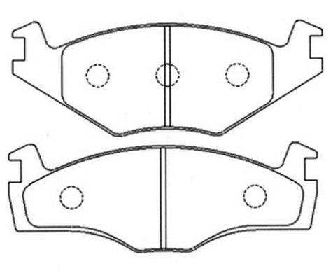 ASVA (AKD1192) Колодки тормозные VAG передн.