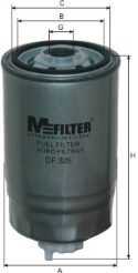MFILTER (DF326) Топливный фильтр [81.0x62.0x69.3x150.0/M16x1.5]