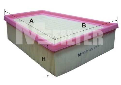 MFILTER (K406) Фильтр воздушный VAG FABIA/POLO 1.9 TDI/SDI