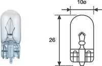 MAGNETI MARELLI (003921100000) Лампа накаливания W5W 12V