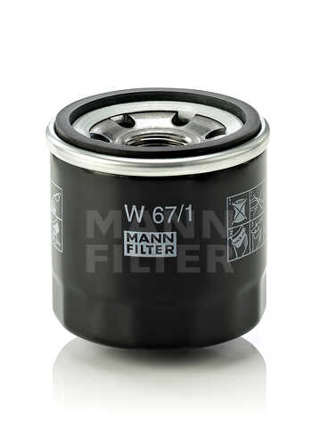 MANN-FILTER (W671) Фильтр масляный FORD/KIA/NISSAN