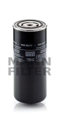 MANN-FILTER (WDK96217) Фильтр топливный (KC217) (Груз/Комм)
