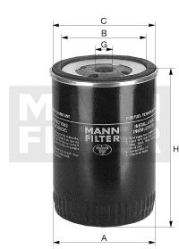 MANN-FILTER (WK9503) Фильтр топливный MANN-FILTER WK 950/3