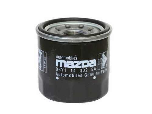 MAZDA (B6Y114302A) Фильтр масляный MAZDA 323 BG (89-94),B3 (1.3),B6 (1.6),BP (1.8),BA (94-98),BJ (98-03),Z5 (1.5) OE
