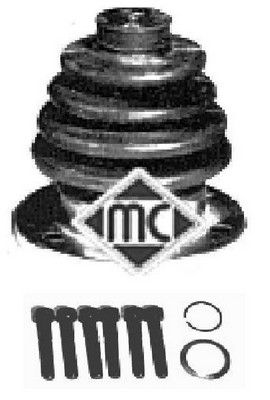 METALCAUCHO (01632) Пыльник ШРУСа VW GOLF I/II/III/POLO 1.0-1.6 ВНУТР K-T