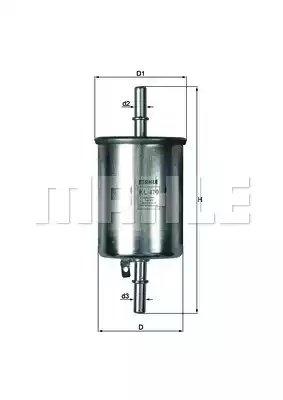 KNECHT (KL470) Фильтр топливный CHEVROLET AVEO 1.2-1.4