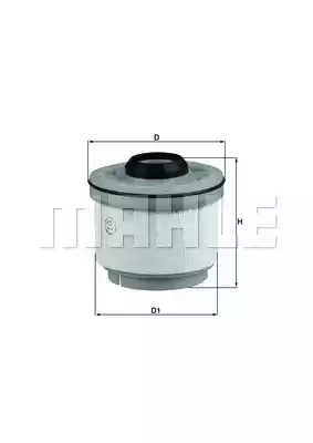 MAHLE-KNECHT (KX268D) Фильтр топливный