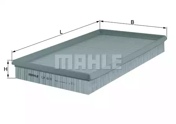 MAHLE-KNECHT (LX613) Фильтр воздушный