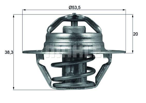 MAHLE-KNECHT (TX8882D) Термостат