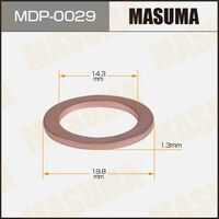 MASUMA (MDP0029) Шайба (прокладка) для болта маслосливного MASUMA SUZUKI 14.3x19.8x1.3 [уп.50