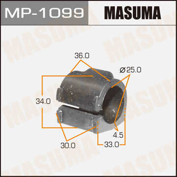 MASUMA (MP1099) Втулка стабилизатора NISSAN ALMERA 12- передн. (мин. 2 шт.)