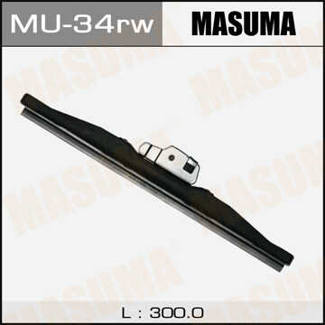 MASUMA (MU34RW) Стеклоочиститель задн. каркас.зима универс. крепление(300мм)