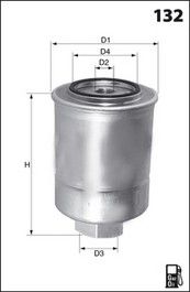 MECAFILTER (ELG5360) Фильтр топливный